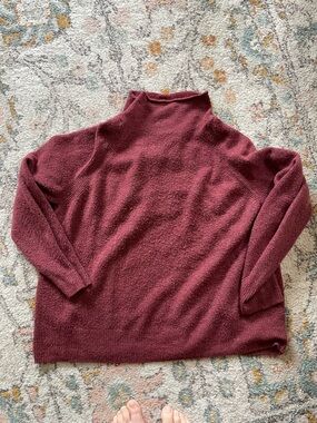 2x Ava and Viv rollneck mock neck sweater